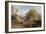 Landscape, Bridge and Figures-Thomas Miles Richardson-Framed Giclee Print