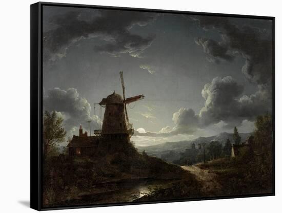 Landscape by Moonlight-Sebastian Pether-Framed Stretched Canvas