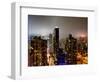 Landscape by Night, Misty View, Times Square, Manhattan, New York, United States-Philippe Hugonnard-Framed Photographic Print