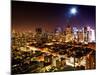 Landscape by Night of Manhattan-Philippe Hugonnard-Mounted Photographic Print