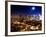 Landscape by Night of Manhattan-Philippe Hugonnard-Framed Photographic Print