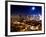 Landscape by Night of Manhattan-Philippe Hugonnard-Framed Photographic Print