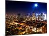 Landscape by Night of Manhattan-Philippe Hugonnard-Mounted Photographic Print