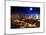 Landscape by Night of Manhattan-Philippe Hugonnard-Mounted Art Print