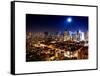 Landscape by Night of Manhattan-Philippe Hugonnard-Framed Stretched Canvas