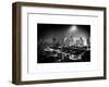 Landscape by Night of Manhattan-Philippe Hugonnard-Framed Art Print