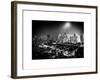 Landscape by Night of Manhattan-Philippe Hugonnard-Framed Art Print