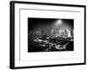 Landscape by Night of Manhattan-Philippe Hugonnard-Framed Art Print