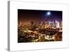 Landscape by Night of Manhattan-Philippe Hugonnard-Stretched Canvas