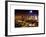 Landscape by Night of Manhattan-Philippe Hugonnard-Framed Art Print