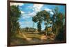 Landscape by the Lez River, 1870-Jean Frederic Bazille-Framed Giclee Print