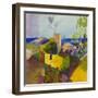 Landscape by the Sea (Landschaft Am Meer), 1914-Auguste Macke-Framed Giclee Print