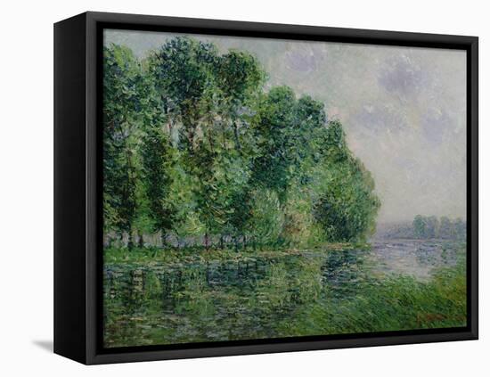 Landscape by the Sea-Gustave Loiseau-Framed Stretched Canvas