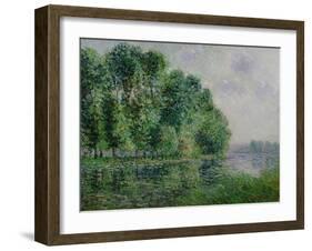 Landscape by the Sea-Gustave Loiseau-Framed Premium Giclee Print