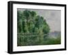 Landscape by the Sea-Gustave Loiseau-Framed Premium Giclee Print