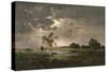 Landscape, C.1842-Theodore Rousseau-Stretched Canvas