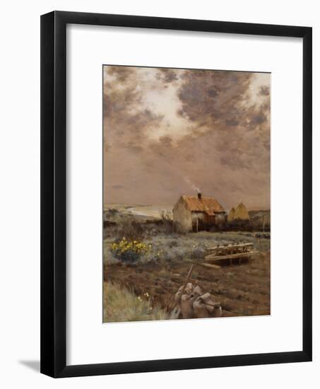 Landscape, C.1880-Jean-Charles Cazin-Framed Giclee Print