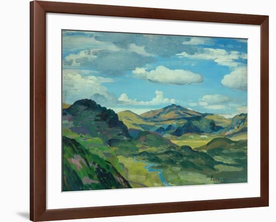 Landscape, C.1919-Derwent Lees-Framed Giclee Print