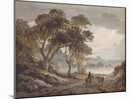 'Landscape', c1780-Paul Sandby-Mounted Giclee Print