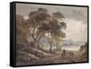 'Landscape', c1780-Paul Sandby-Framed Stretched Canvas