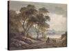 'Landscape', c1780-Paul Sandby-Stretched Canvas