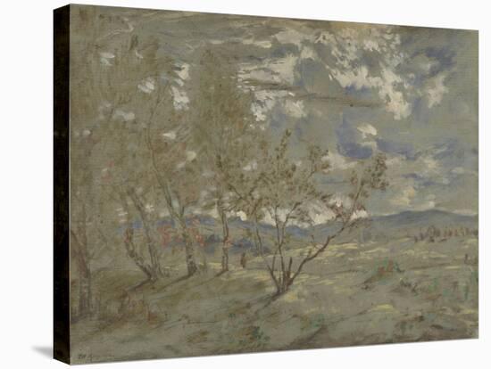 Landscape, Ca 1865-Théodore Rousseau-Stretched Canvas