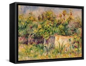 Landscape; Cabin in a Clearing in a Wood, 1915-Pierre-Auguste Renoir-Framed Stretched Canvas