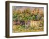 Landscape; Cabin in a Clearing in a Wood, 1915-Pierre-Auguste Renoir-Framed Giclee Print