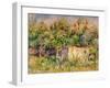 Landscape; Cabin in a Clearing in a Wood, 1915-Pierre-Auguste Renoir-Framed Giclee Print