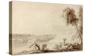 Landscape, Classical Composition-John Martin-Stretched Canvas