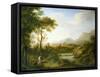 Landscape Composition-Gaetano Tambroni-Framed Stretched Canvas