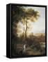 Landscape Composition-Gaetano Tambroni-Framed Stretched Canvas