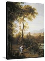 Landscape Composition-Gaetano Tambroni-Stretched Canvas