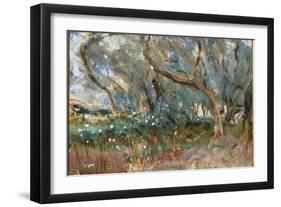 Landscape, Corfu, 1909-John Singer Sargent-Framed Giclee Print