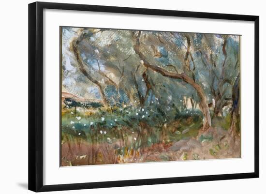 Landscape, Corfu, 1909-John Singer Sargent-Framed Giclee Print