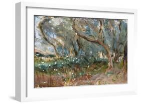 Landscape, Corfu, 1909-Eug?ne Boudin-Framed Giclee Print