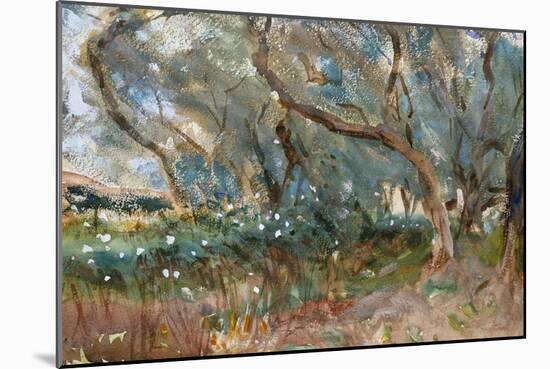 Landscape, Corfu, 1909-Eug?ne Boudin-Mounted Giclee Print