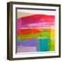 Landscape Design No. 3-Cathe Hendrick-Framed Art Print