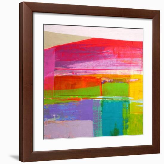 Landscape Design No. 3-Cathe Hendrick-Framed Art Print