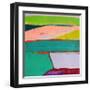 Landscape Design No. 6-Cathe Hendrick-Framed Art Print