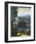 Landscape, Detail from Painting-Domenico Pecchio-Framed Giclee Print