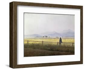 Landscape, Early 19th Century-Caspar David Friedrich-Framed Giclee Print