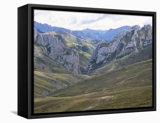 Landscape East of Qamdo, Tibet, China-Occidor Ltd-Framed Stretched Canvas