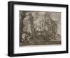 Landscape, Engraved by Aegidius Sadeler II (C.1570-1629), C.1600-Roelandt Jacobsz. Savery-Framed Giclee Print