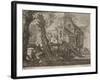 Landscape, Engraved by Aegidius Sadeler II (C.1570-1629), C.1600-Roelandt Jacobsz. Savery-Framed Giclee Print