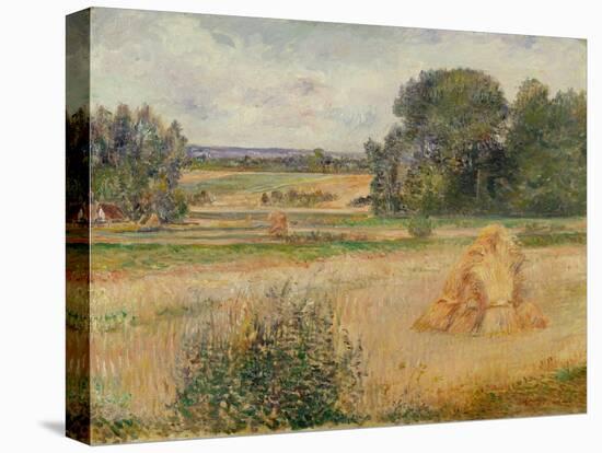 Landscape, Eragny (Oil on Canvas)-Victor Vignon-Stretched Canvas