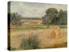 Landscape, Eragny (Oil on Canvas)-Victor Vignon-Stretched Canvas