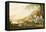 Landscape - Evening-Aelbert Cuyp-Framed Stretched Canvas