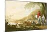 Landscape - Evening-Aelbert Cuyp-Mounted Giclee Print