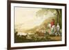 Landscape - Evening-Aelbert Cuyp-Framed Giclee Print